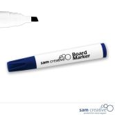 Marcatore standard blu a punta a scalpello