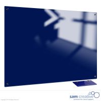 Lavagna in Vetro Solid Blu Scuro 90x120 cm