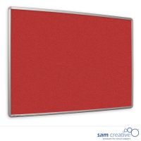Bacheca in linoleum rossa 45x60 cm