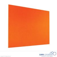 Bacheca arancione bordo bianco 60x90 cm