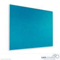 Bacheca azzurro ghiaccio bordo bianco 100x150 cm