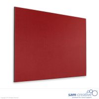 Bacheca rosso rubino bordo nero 60x90 cm