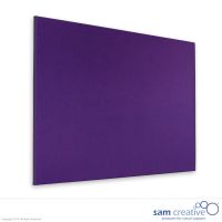 Bacheca viola bordo nero 90x120 cm