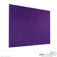 Bacheca viola bordo alluminio 120x200 cm
