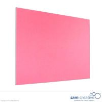 Bacheca rosa bordo alluminio 60x90 cm