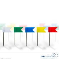 Spilli - bandierina set da 30, colore misto