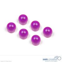 Sfere magnetiche 15 mm viola