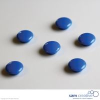 Set magneti per vetro 20 mm blu
