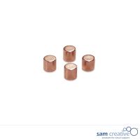 Set magneti cilindrici bronzo metallizzato 10 mm