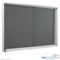 Bacheca con ante scorrevoli 67x127 cm