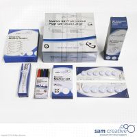 Kit professionale per lavagne in vetro