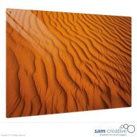 Lavagna in Vetro Solid Deserto 60x90 cm