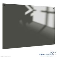 Lavagna in Vetro Solid Grigio 90x120 cm