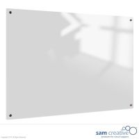 Lavagna Bianca in Vetro Magnetica Solid 120x240 cm