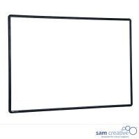 Lavagna Bianca Magnetica Pro Smaltata 60x120 cm cornice nera